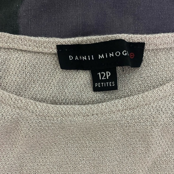 Dannii Minogue Petites sparkly cream top - Picture 2 of 5